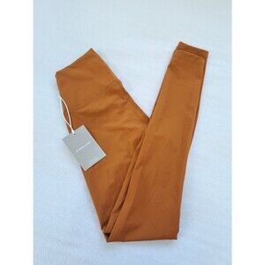 Everlane Leggings Regular Length High Rise Burnt Amber XS